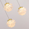 Подвесной светильник MD25030003-5B gold/clear