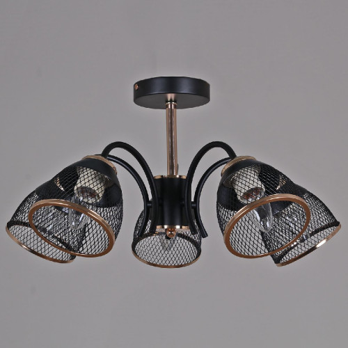 Люстра на штанге Reluce 01505-0.3-05 BK+FGD