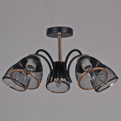 Люстра на штанге Reluce 01505-0.3-05 BK+FGD