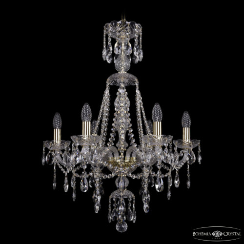 Подвесная люстра Bohemia Ivele Crystal 1415/6/200/XL-77 G