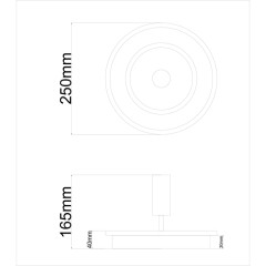Спот Arte Lamp Tommy A2607AP-20GO
