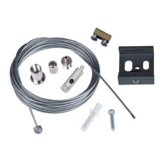 Набор для подвесного монтажа шинопроводов (UL-00002394) Uniel UFB-H42 Silver 1 Polybag