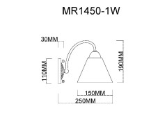 Бра MyFar Anna MR1450-1W