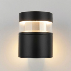 Уличный настенный светильник Elektrostandard 1530 TECHNO LED черный 4690389219139 a072083