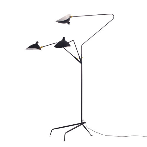 Торшер TF8505-3 black