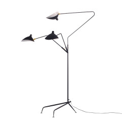 Торшер TF8505-3 black