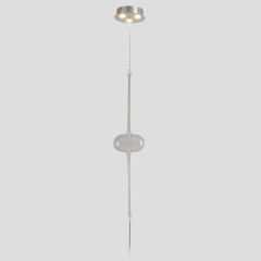Подвесной светильник Crystal Lux GLASS SP3W LED CHROME