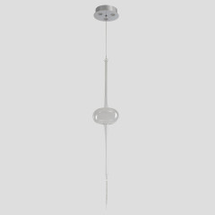 Подвесной светильник Crystal Lux GLASS SP3W LED CHROME
