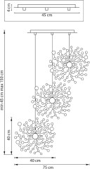 Подвесной светильник Lightstar Extra (721132+ 572132) L3PR721132