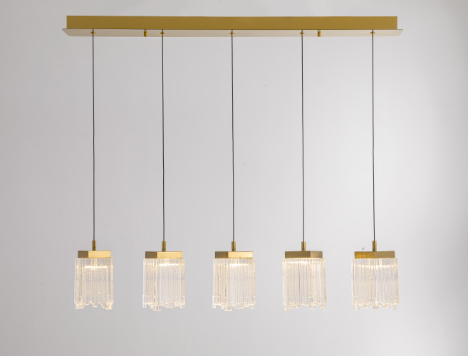 Подвесной светильник MD25020403-5B2 Satin gold