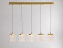 Подвесной светильник MD25020403-5B2 Satin gold