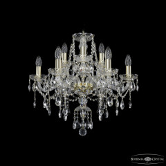 Подвесная люстра Bohemia Ivele Crystal 1415/6+3/200 G