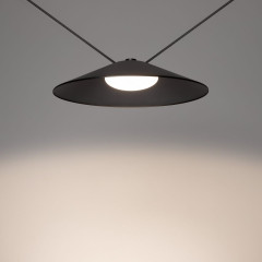 Трековый светильник Arlight ART-INBELT-WOK-R430-15W Day4000-MIX (BK, 110 deg, 48V, DALI) 051186