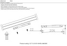 Трековый светильник Crystal Lux CLT 0.33 001 6W BL M4000K