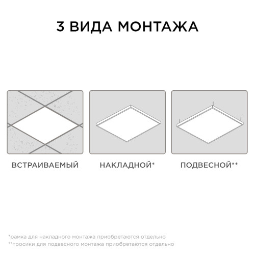Светодиодная панель Apeyron 42-003