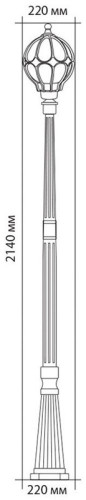 Настенный светильник Nowodvorski Saber Led Silk Olive M 11380