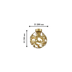 Потолочный светильник Favourite Dorata 1469-1U
