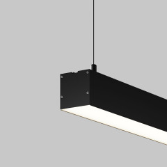 Линейный подвесной светильник Maytoni Technical 4000K 50x50 (Черный, 2 м) LL312032
