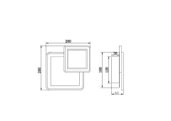 Настенный светильник Freya LED Market FR10027WL-L13B