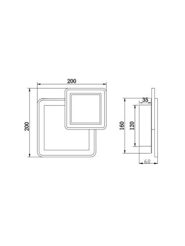 Настенный светильник Freya LED Market FR10027WL-L13B