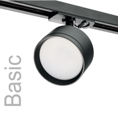 Трековый однофазный светильник Wolta Basic WTL-GX53/01B