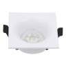 Встраиваемый светильник General GCL-MR16-SQ-WHITE 661288