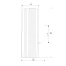 Уличный настенный светильник Elektrostandard Entero 35189/W черный 4690389219344 a072082