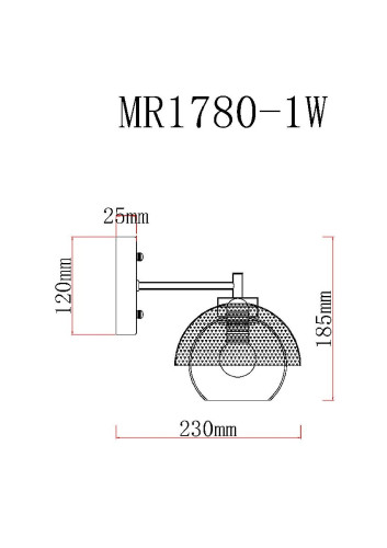 Бра MyFar Hloya MR1780-1W
