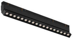 Трековый магнитный светильник iLedex Vision 4822-003-L350-18W-38DG-4000K-BK