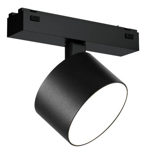 Трековый магнитный светильник iLedex Vision 4825-047-D90-10W-110DG-4000K-BK