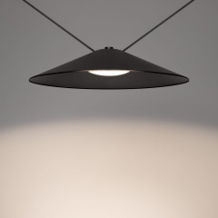 Трековый светильник Arlight ART-INBELT-WOK-R580-20W Day4000-MIX (BK, 110 deg, 48V, DALI) 051190