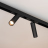 Трековый магнитный светильник Arlight MAG-SPOT-25-R120-12W Warm3000 (BK, 30 deg, 24V) 033678(1)