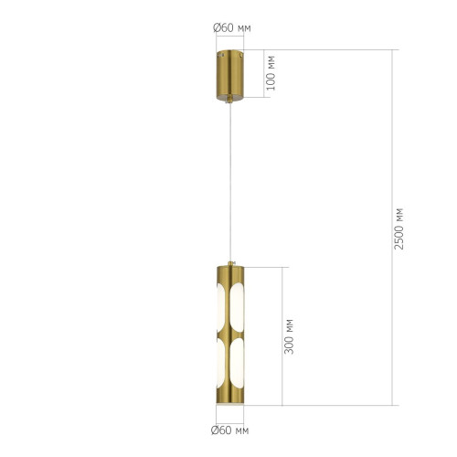Подвесной светильник ST Luce Dallamos SL6237.303.01