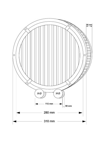 Настольная лампа Kutek Lauria LAU-LG-2(Z)