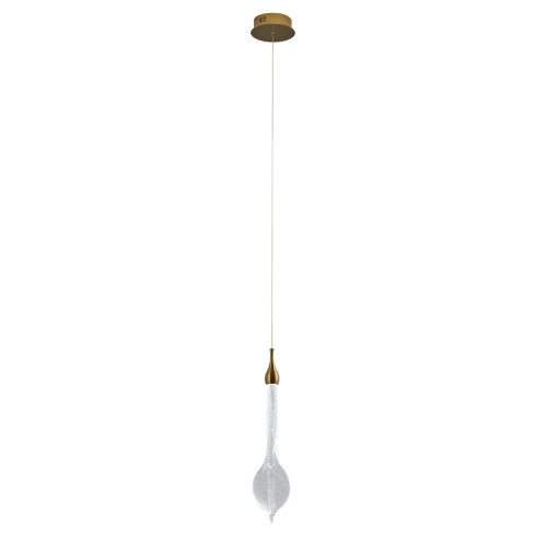 Подвесной светильник Delight Collection OD2433-1 gold/clear