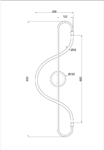 Настенный светильник Arte Lamp Klimt A2850AP-13PB