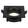Встраиваемый светильник General GCL-MR16-SQ-BLACK 661289