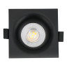 Встраиваемый светильник General GCL-MR16-SQ-BLACK 661289