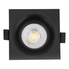 Встраиваемый светильник General GCL-MR16-SQ-BLACK 661289
