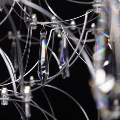 Подвесная люстра Loft IT Mira 10259/800 Silver Asfour