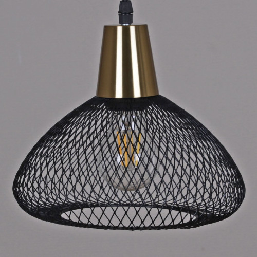 Подвесной светильник Reluce 03204-3.9-01 BK+COPPER
