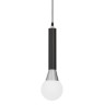 Подвесной светильник Lumina Deco Folino LDP 7012-1B BK+CHR