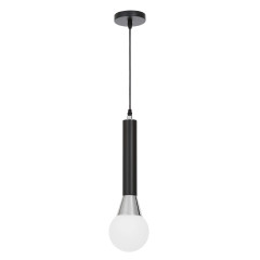Подвесной светильник Lumina Deco Folino LDP 7012-1B BK+CHR