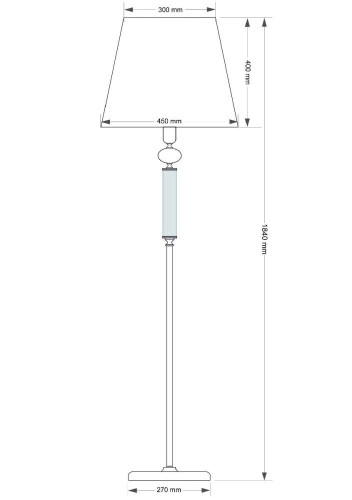 Торшер Kutek Rossano ROS-LS-1(Z/A)