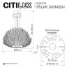 Подвесная люстра Citilux Deltoro CL327170