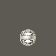 Подвесной светильник Delight Collection Frizzante MD23030088-1A nickel/clear