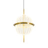 Подвесной светильник 8631P/C gold/clear