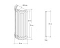 Настенный светильник Garda Decor 62GDW-D007K5B/350