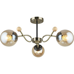 Люстра на штанге Reluce 02021-0.3-03 AB+BK