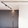 Трековый магнитный светильник Arlight MAG-FLAT-25-L600-18W Day4000 (BK, 100 deg, 24V, DALI) 046334